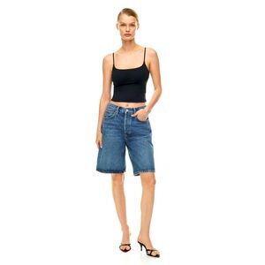 Agolde Risha denim shorts